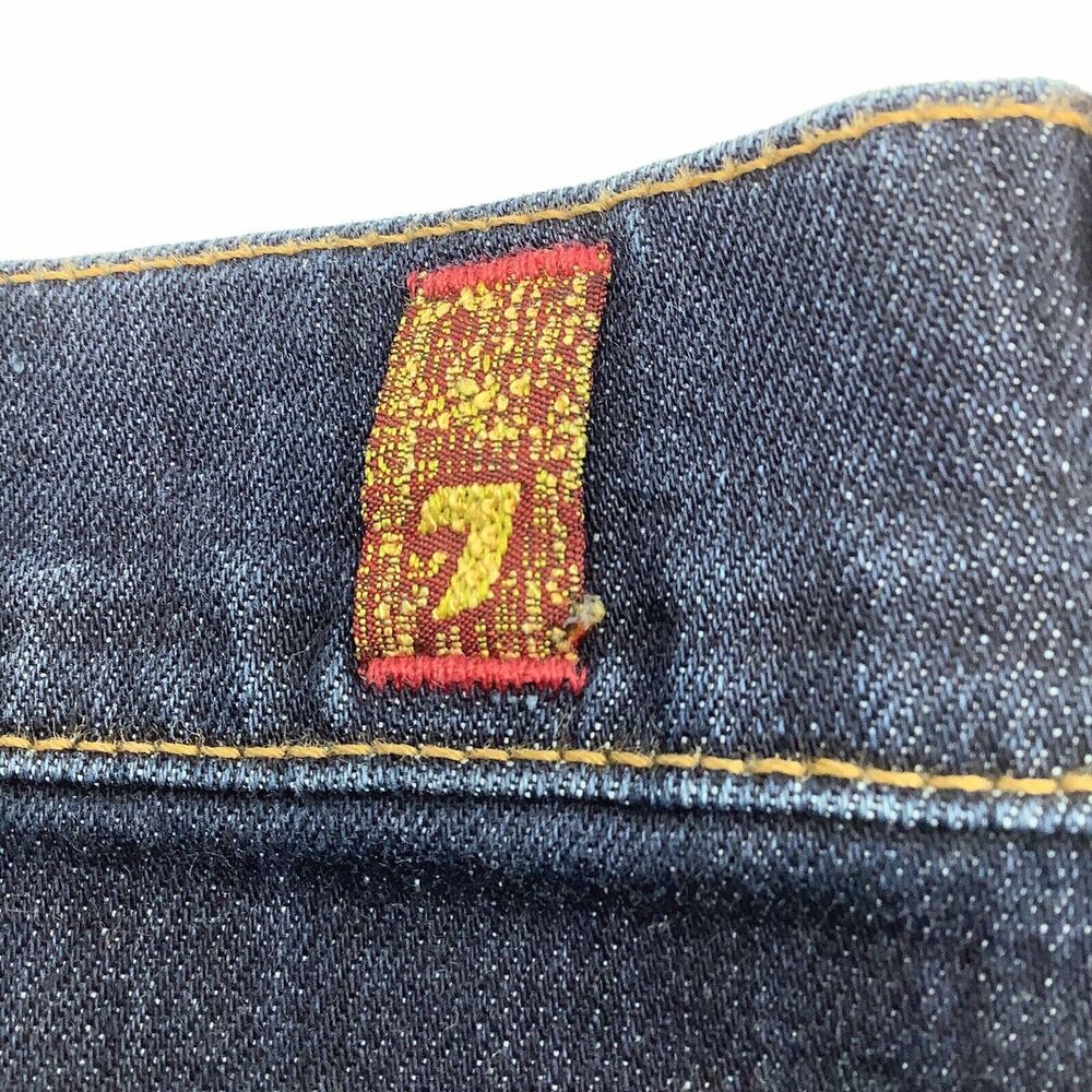 7 For All Mankind Mens Austyn Jeans Blue Size 40 x 27.5 - Picture 2 of 11
